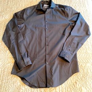Calvin Klein Gray Dress Shirt